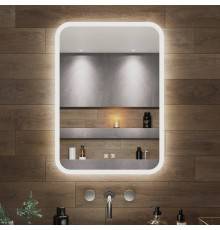 Зеркало Aqua de Marco Amazon 50х70 см, с LED-подсветкой и антизапотевателем