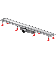 Душевой трап (лоток) AM.PM PrimeFlow Tile 90 см, сталь матовая