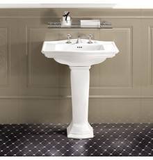 DevonDevon Westminster Раковина 60х43.5 см, 1 отв., на пьедестале, цвет: белый. IBLM1FWES,  IBCOLWE