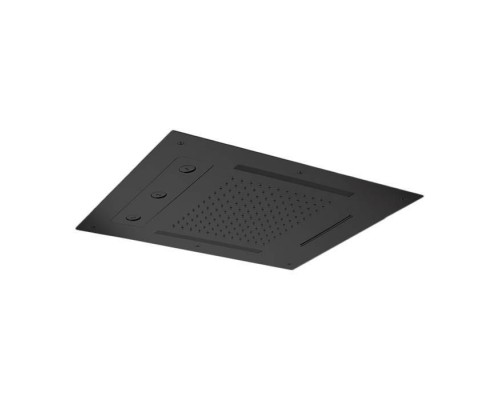 Almar Spin Temptation Верхний душ 48х63см., потолочный, 3 режима, хромотерапия, цвет: Black Absolute Brushed PVD. E044190.AB Almar Spin Temptation Верхний душ 48х63см., потолочный, 3 режима, хромотерапия, цвет: Black Absolute Brushed PVD. E044190.AB