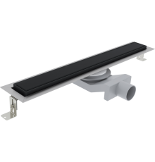 Душевой трап (лоток) Plumberia Selection PST In-Tile 100 см, черный матовый