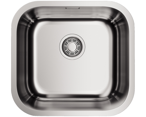 Мойка кухонная Omoikiri Omi 44-U/I-IN нержавеющая сталь