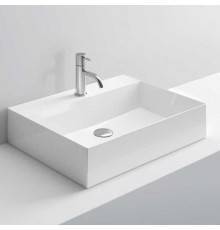 NOORTH milldue edition Раковина 60х45х12.5 см, 1 отв., накладная, цвет: белый. 9529*0 Bianco lucido