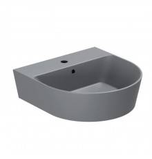 Azzurra Forma Раковина 50х50х16см., с 1 отверстием., с переливом, цвет: Antracite. FMLP05050T0MAN