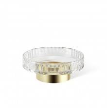 Decor Walther Century STS Мыльница настольная, граненое стекло, цвет: золото матовое. 0587682
