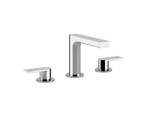 Gessi Emporio Via manzoni Смеситель для раковины, на 3 отв, донный клапан, цвет: хром. 38612#031 Gessi Emporio Via manzoni Смеситель для раковины, на 3 отв, донный клапан, цвет: хром. 38612#031