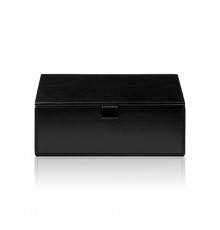 Decor Walther Brownie BMD2 Универсальная коробка 24.5x13x9.5см, с крышкой, настольная, цвет: черная кожа. 0930260