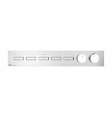Gessi Hi-Fi Термостат для душа, с включением до 5 источников одновременно, внешняя часть, цвет: хром. 63018#031