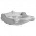 Azzurra Jubilaeum Раковина с колонной 90x56xH32 см, 1 отв., цвет: Bianco lucido. JULP0905500MBI/(JUB200/90 bi)*1,  JUCLT0000000BI/(JUB300 bi)