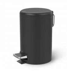 Decor Walther Universal Ведро с педалью, цвет:  Черный матовый. 0615760