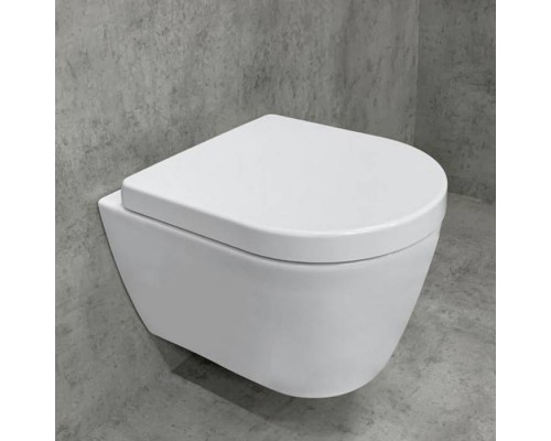 Duravit ME by Starck Унитаз подвесной 48х37см, Compact Rimless без смывного края, с вертикальным смывом, вкл. крепление Durafix, 4,5л. с HygieneGlaze. 2530092000