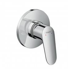 Hansgrohe Focus Смеситель для душа, встраиваемый, с маленькой розеткой, СМ, внешняя часть, цвет: хром. 31961000