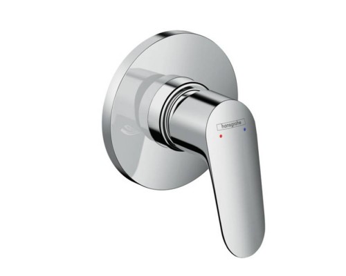 Hansgrohe Focus Смеситель для душа, встраиваемый, с маленькой розеткой, СМ, внешняя часть, цвет: хром. 31961000