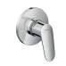 Hansgrohe Focus Смеситель для душа, встраиваемый, с маленькой розеткой, СМ, внешняя часть, цвет: хром. 31961000
