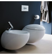 Laufen Alessi One Биде подвесное 58.5x39x35.5см, с 1 отв. под смеситель, с покр. LLC, цвет: белый. 8.3097.1.400.304.1