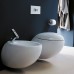 Laufen Alessi One Биде подвесное 58.5x39x35.5см, с 1 отв. под смеситель, с покр. LLC, цвет: белый. 8.3097.1.400.304.1