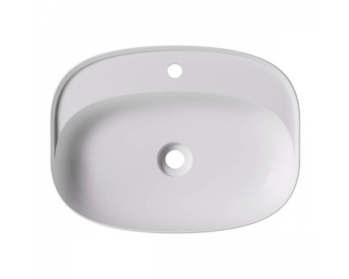 Alice Form Oval Раковина 60x45х12см., накладная, 1 отв., цвет: белый матовый. 22460109 Alice Form Oval Раковина 60x45х12см., накладная, 1 отв., цвет: белый матовый. 22460109
