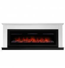 Комплект Электрокамин Electrolux EFP/P -1600ULS + Портал Firelight Canto Long WB белый, черный