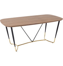 Обеденный стол Stool Group Даймакс 180x90 см, темное дерево