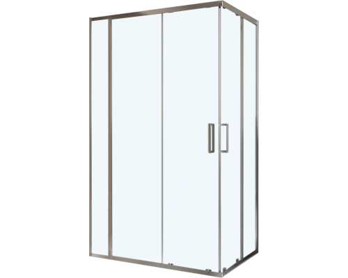 Душевой уголок BelBagno Luce AH-21-120/100-C-Cr, профиль хром, стекло прозрачное