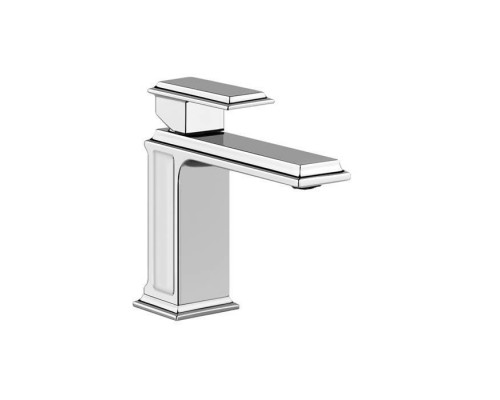 Gessi Eleganza Смеситель для раковины на 1 отверстие, без донного клапана, цвет: хром. 46002#031 Gessi Eleganza Смеситель для раковины на 1 отверстие, без донного клапана, цвет: хром. 46002#031