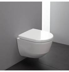 LAUFEN Pro Унитаз подвесной безободковый, укороченный 49х36х34см., цвет: белый. 8.2096.5.000.000.1
