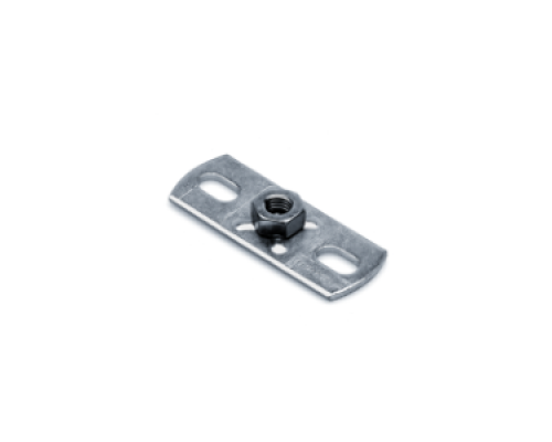 TBP L 3F2 Пластина опорная Termoclip для малых нагрузок, M10 30x80x3 мм TBP L 3F2 Пластина опорная Termoclip для малых нагрузок, M10 30x80x3 мм