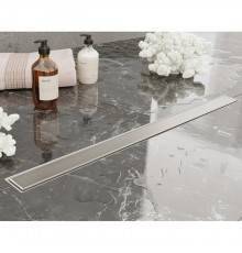 Plumberia Selection Трап душевой PS MODULAR 4x70 2устор. накладка из нерж.стали, комбинир.затвор с горизонт. Выпуском Ду 50мм,40л/мин, цвет: нержавеющая сталь. PSM70MT