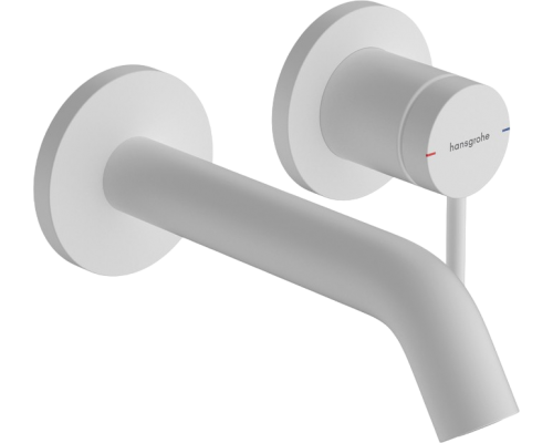 Смеситель для раковины Hansgrohe Tecturis S 73350700 матовый белый Смеситель для раковины Hansgrohe Tecturis S 73350700 матовый белый