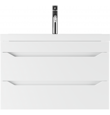 Тумба под раковину без столешницы Айсберг Ева Bazis 80 подвесная, белая