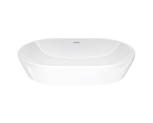 Duravit D-Neo Раковина накладная 60х40см, без перелива, без отв., WonderGliss, цвет: белый. 23726000701