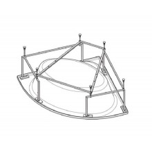 ROCA 7.24F1.8.500.0 Монтажный комплект к акриловой ванне Luna 170x115 24F185000