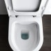 Laufen Kartell Унитаз приставной 56x37x43см, безободковый смыв Rimless, цвет: белый. 8.2866.1.000.981.1 (ст. арт. 8.2866.1.000.881.1), 8.2333.7.000.000.1