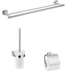 HG 41 727 000 Logis Universal Набор аксессуаров 3 в 1(полка, держатель, ершик) 41727000