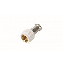 Муфта-пресс Henco ВР 20x1/2  белого цвета. 18PKW-2004