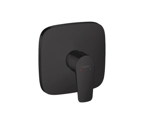 Hansgrohe Talis E Встраиваемый смеситель для душа, внешняя часть, цвет: черный матовый. 71765670 Hansgrohe Talis E Встраиваемый смеситель для душа, внешняя часть, цвет: черный матовый. 71765670