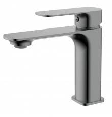 Смеситель для раковины металл Gun Metal, AQUAme Monza AQM6310GM