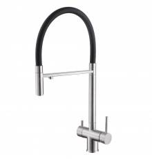 Смеситель для кухни Abber Wasser Kreis AF81141SP, с гибким изливом, сатин