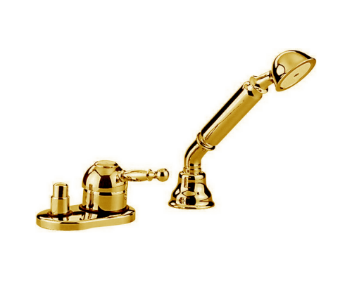 CISAL Arcana Royal Смеситель на борт ванны на 2 отверстия, без излива, цвет: золото. AY00129024