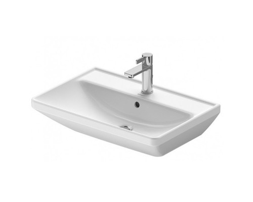 Duravit D-Neo Раковина 65х44см., накладная, 1 отв., с переливом, цвет: белый. 2366650000