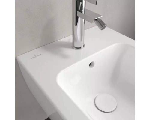 VilleroyBoch Venticello Биде подвесное 37.5х56х28.5см., 1 отв., цвет: альпийский белый. 44110001