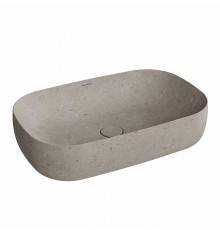 Kerama Marazzi Magica Раковина накладная, 64.5х42см., без отв., цвет: серый камень. MA.wb.65\STG