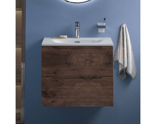 Тумба с раковиной BelBagno Etna 60 rovere moro, раковина BB-8099-60 Тумба с раковиной BelBagno Etna 60 rovere moro, раковина BB-8099-60