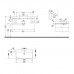 Duravit Happy D.2 Plus Комплект мебели 97.5х49х46.8см, 2 ящ, с 1 отв для смес, в компл.с сиф и донным клап, раковина bi-color, подвесной, цвет: графит супермат. HP4638O8080