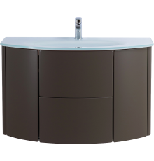 Тумба с раковиной Cezares Eden 91 grigio talpa opaco, раковина 82399