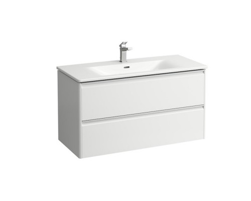 Laufen Palace Комплект мебели 1000х450х545 мм., с раковиной Slim, 2 ящика, органайзер для ящика, ручка анодированный алюминий, подвесной, цвет: белый глянцевый. 8.6070.7.261.104.1 Laufen Palace Комплект мебели 1000х450х545 мм., с раковиной Slim, 2 ящика, органайзер для ящика, ручка анодированный алюминий, подвесной, цвет: белый глянцевый. 8.6070.7.261.104.1