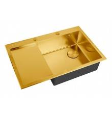 Кухонная мойка ZorG LUX 7851-R BRONZE