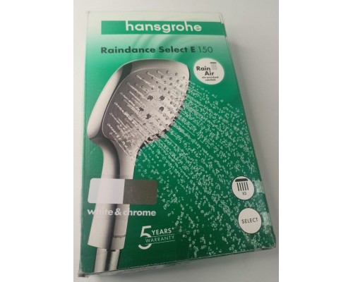 SaleHG26550400 Raindance Select E Ручной душ Ø150 мм, 3 режима, 16 л/мин Sale26550400_1066