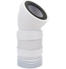 Отвод McAlpine MRWC-F16R гофрированный, 45°, 315-440 мм