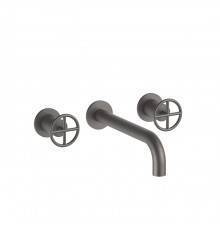 Fantini Fontane Bianche Смеситель для раковины, настенный, цвет: Matt Gun Metal PVD. 47 P5 P010B